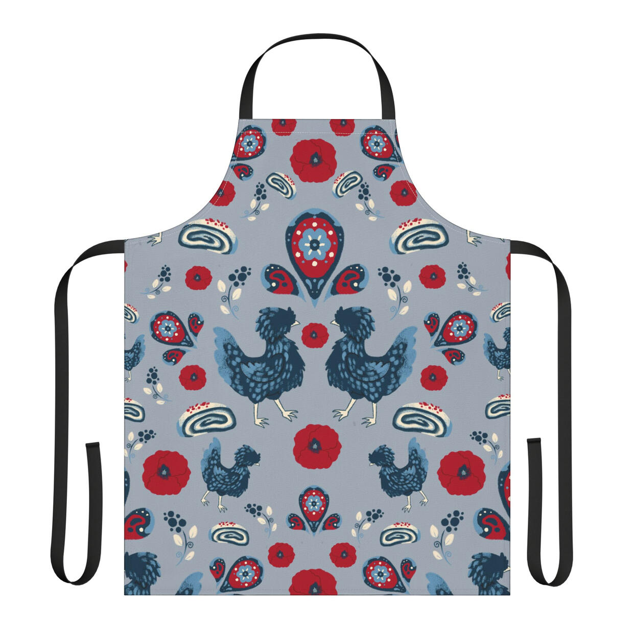 Chicken Pattern Mockup - Apron